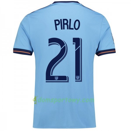 Koszulka New York City Pirlo 21 Domowe Koszulki Piłkarskie 2018-2019 Krótki Rękaw